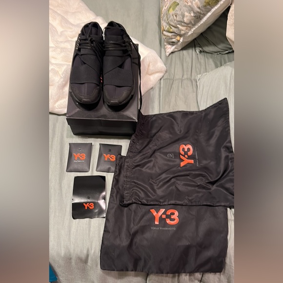 adidas Other - Adidas y-3 with individual shoes bags extra laces and box worn once